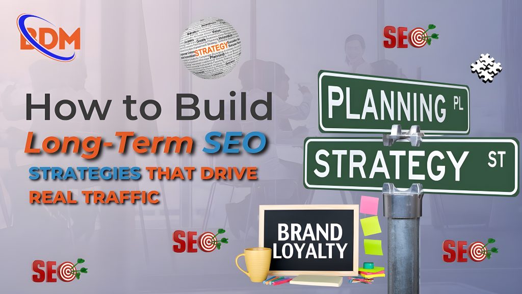 Digital marketing team planning SEO strategies for website growth - BDM Solutions
