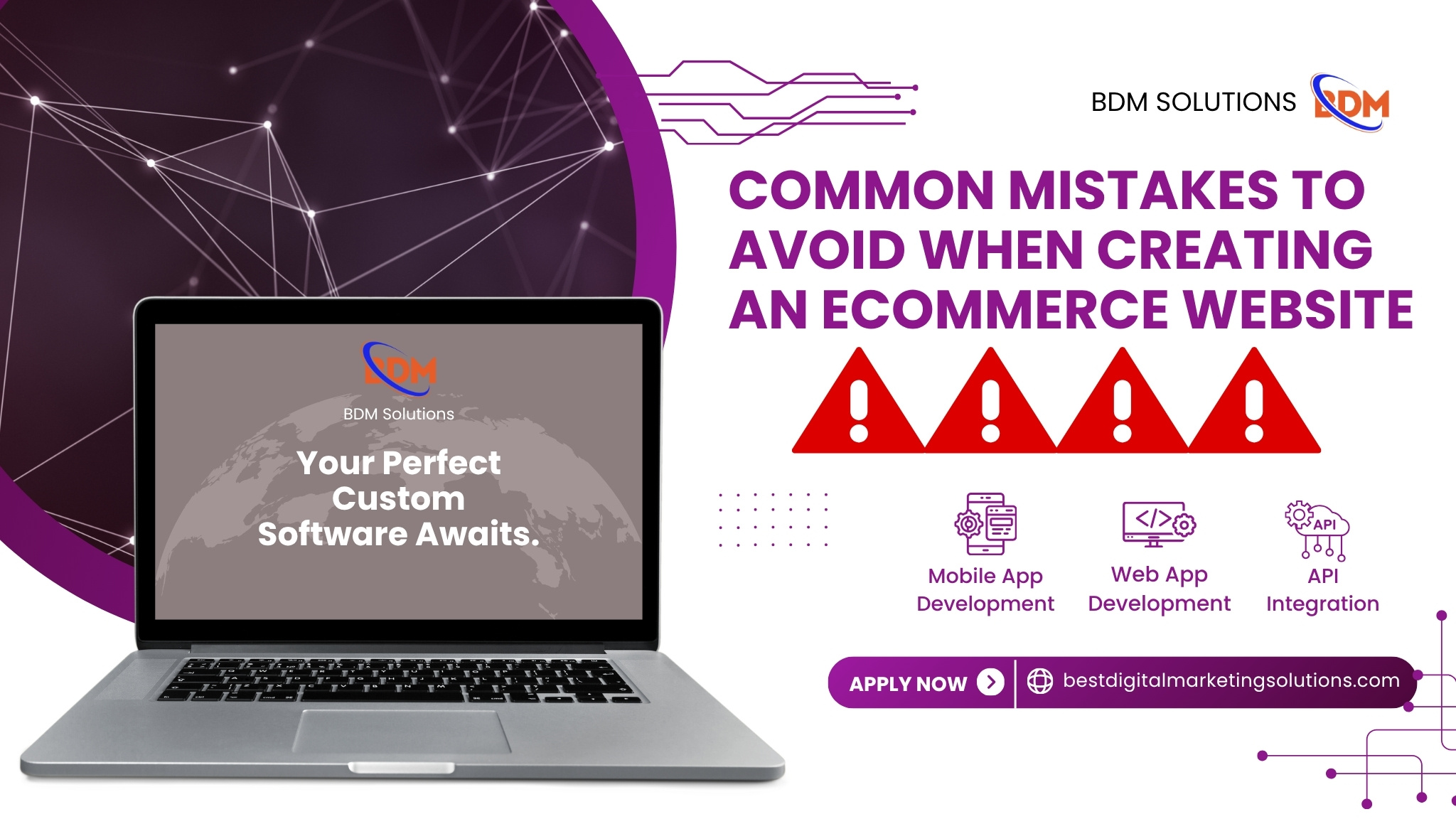 Common Mistakes to Avoid When Creating an Ecommerce Website